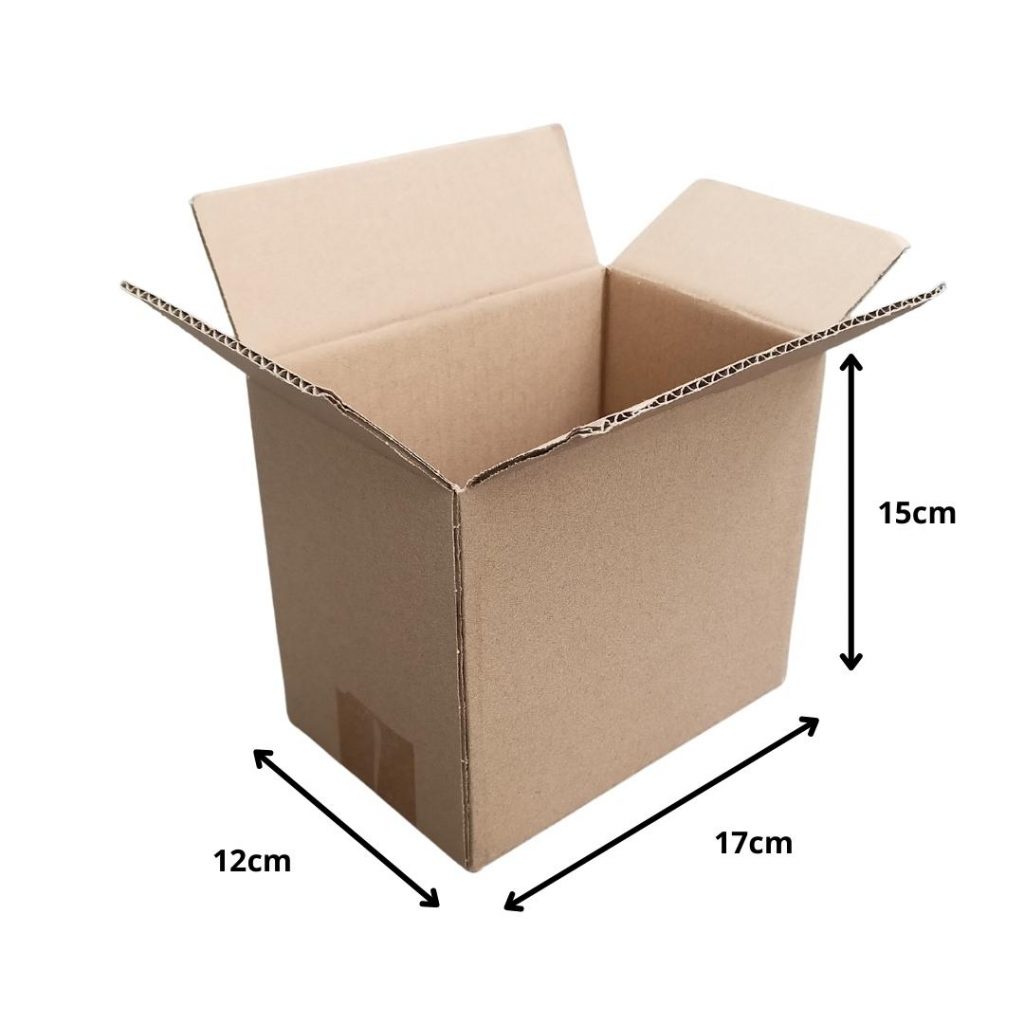 Carton Box L17xW12xH15cm (5 Boxes) | Malaysia